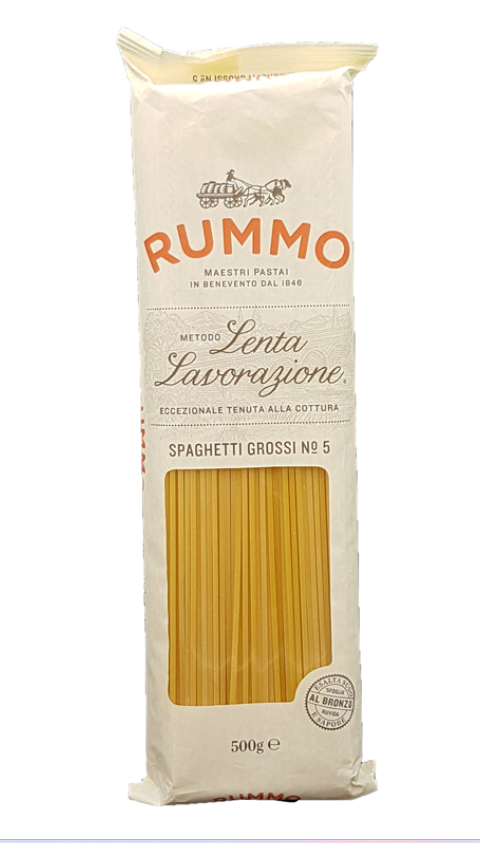 Testenine RUMMO špageti št.5 500g – Diskont X